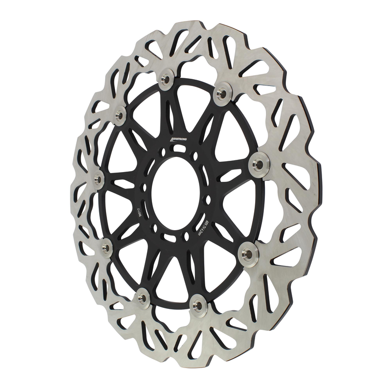Disque de frein avant MTX 299 mm, rond et flottant, pour Aprilia, Ducati, Yamaha