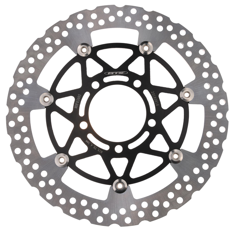 DISQUE DE FREIN MTX AVANT FLOTTANT ROND 296 mm KAWASAKI  MD4167  BK  MTX