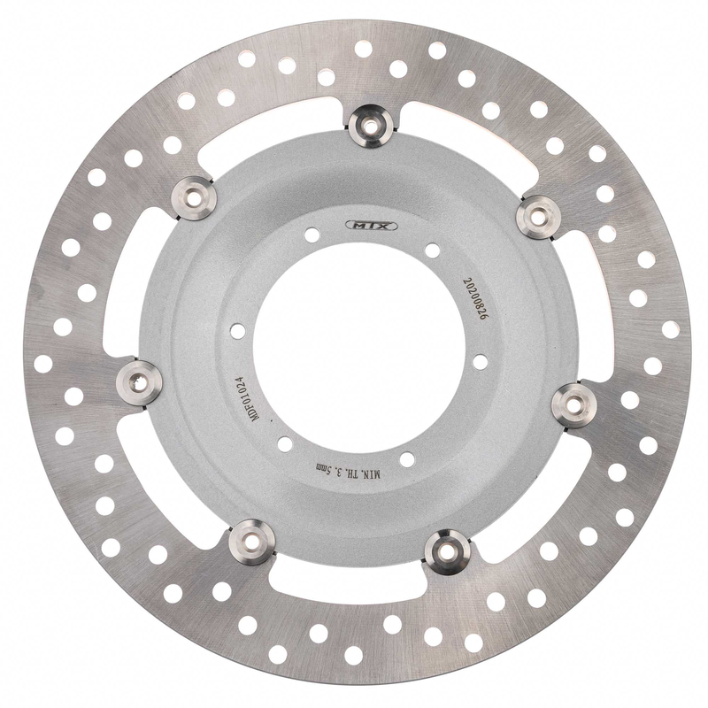 DISQUE DE FREIN MTX ROUTE 320 mm AVANT FLOTTANT ROND HONDA  MD1176  BKF745  MTX