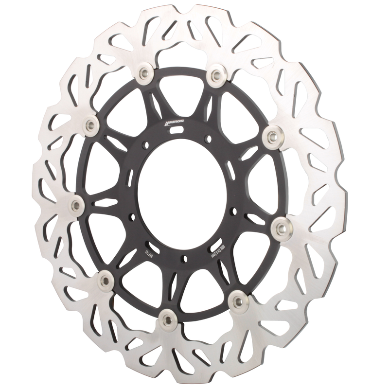 DISQUE DE FREIN MTX ROUTE 310 mm  SANS ABS  AVANT FLOTTANT ROND HONDA  MD1188  BK  MTX