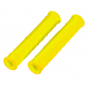 MANCHONS DE LEVIER EN SILICONE JAUNES  PAIRE