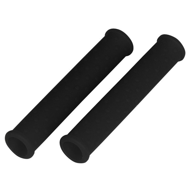 SILICONE LEVER SLEEVES BLACK PAIR