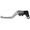 RH ASSY /// BIKETEK ADJUSTABLE CNC LEVER SHORT CLUTCH - TITANIUM / BLACK ADJUSTER - HONDA (H-65)