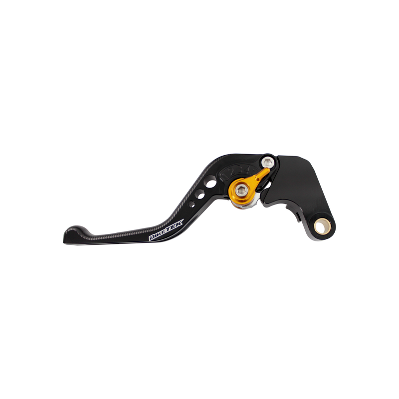 Levier CNC BIKETEK réglable, embrayage court, noir doré, réglage pour Honda V 4AH