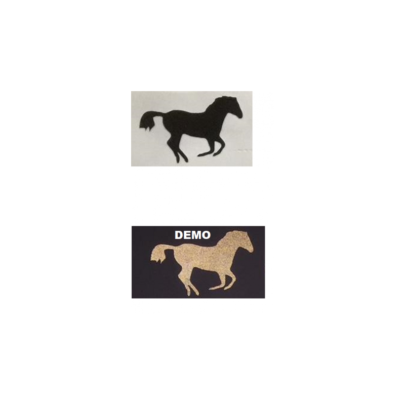 Autocollants de casques réfléchissants CHEVAL