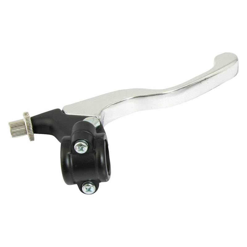 LEVIER DE FREIN UNIVERSEL COURT CHROMÉ   NOIR