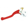 CLUTCH LEVER ASSEMBLY UNIVERSAL SHORT RED/WHITE