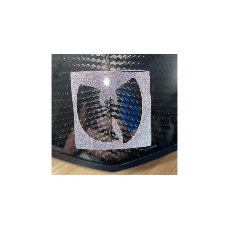 Autocollants de casques réfléchissants WU-TANG CLAN