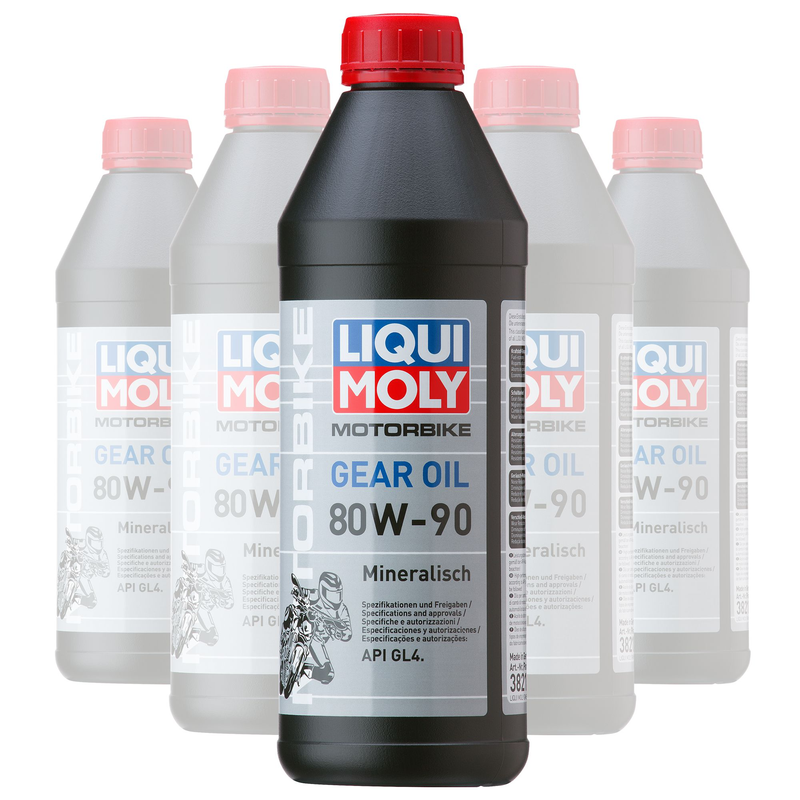 LIQUIMOLY HUILE MINÉRALE POUR ENGRENAGES 80W 90 1 L 3821