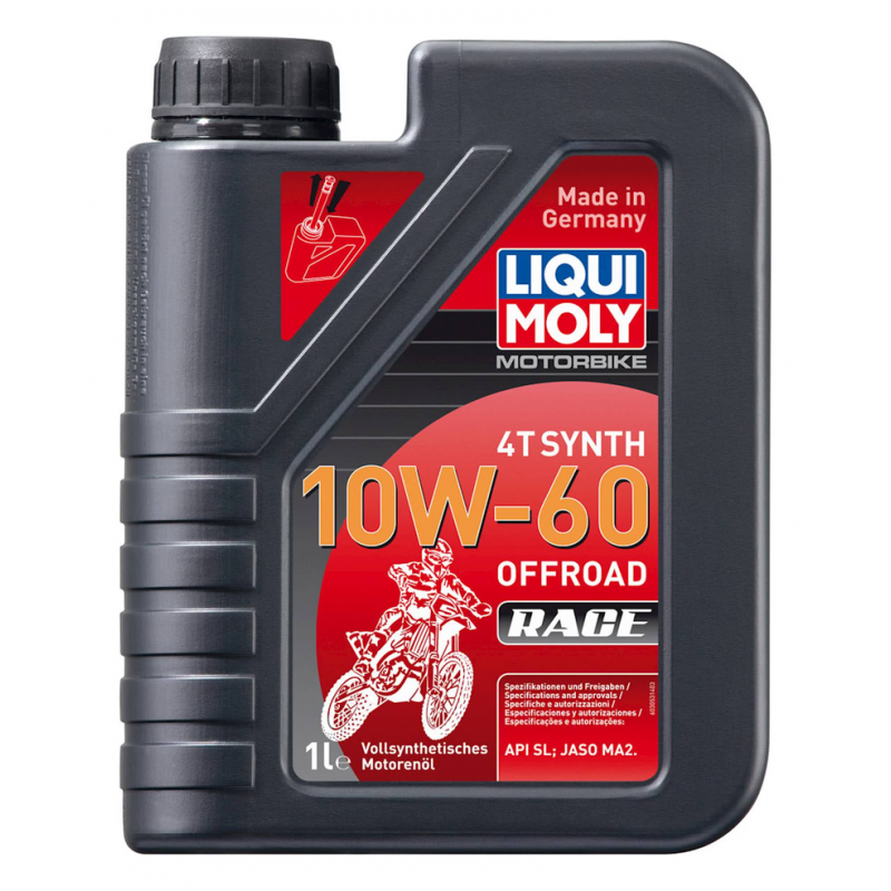 LIQUIMOLY OIL 4 STROKE - FULLY SYNTH - OFFROAD RACE 10W-60 1L 3053