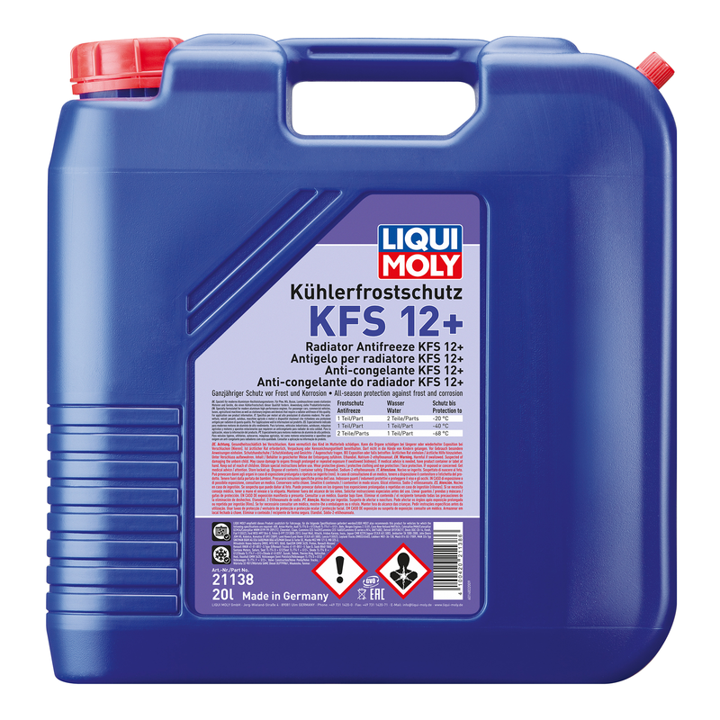ANTIGEL POUR RADIATEUR LIQUIMOLY KFS 2001 12 20 L  21138