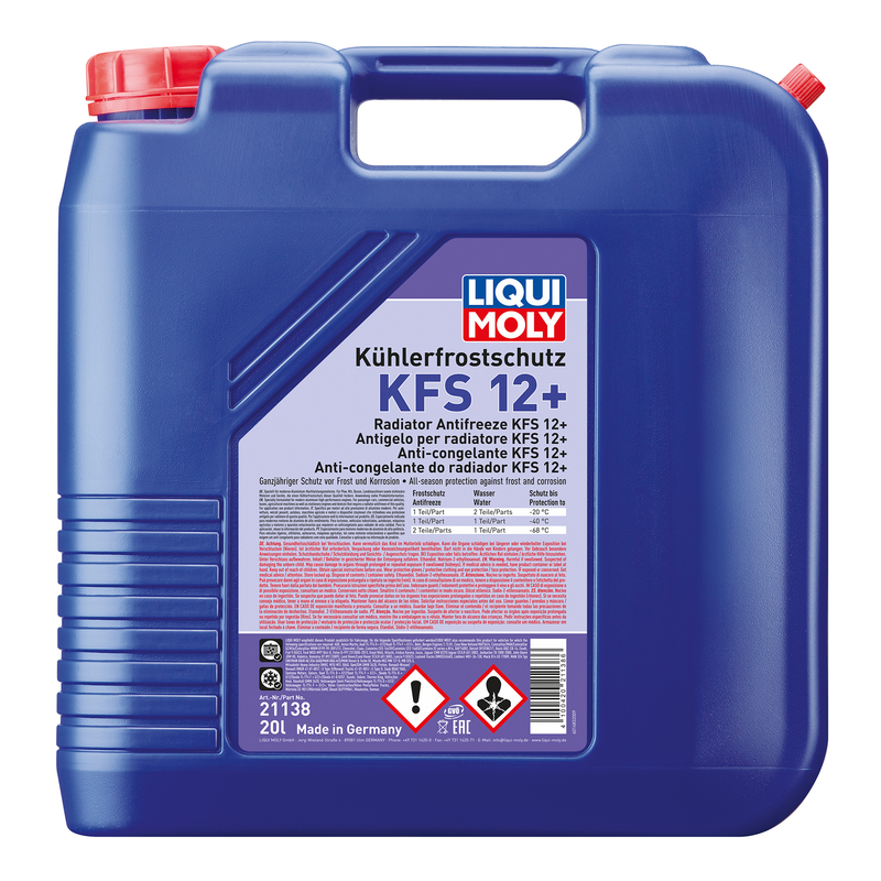 LIQUIMOLY RADIATOR ANTIFREEZE KFS 2001/12 20L [21138]