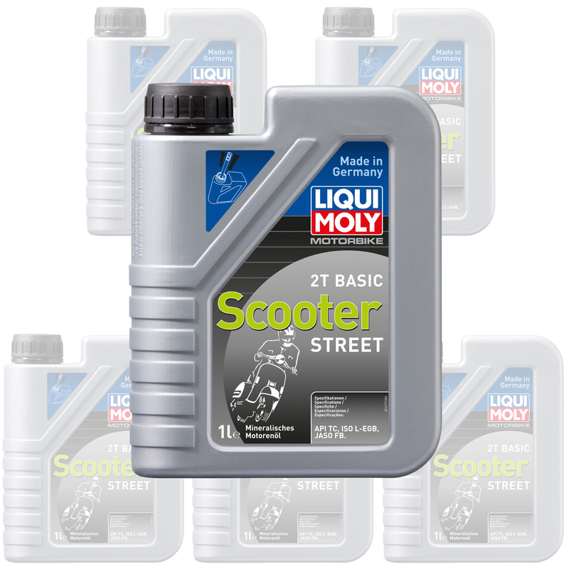 HUILE MOTO LIQUIMOLY 2T BASIC SCOOTER  SAE30 ALT  1 L 1619