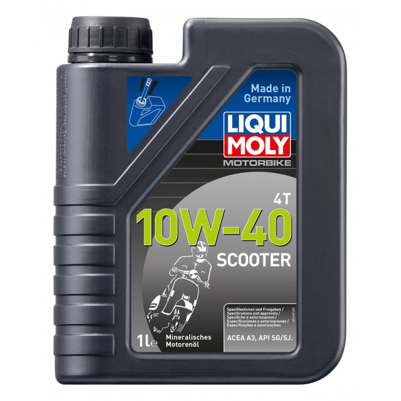 LIQUIMOLY OIL 4 STROKE - MINERAL - 10W-40 SCOOTER 1L 1618