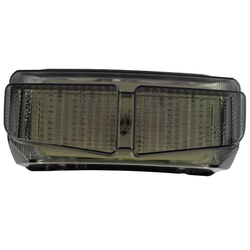 LED REAR TAIL LIGHT COOL GREY LENS YAMAHA FZS600 FAZER 98-04