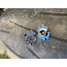 Bouchon de Valve DOLLARS CHROME (la paire)