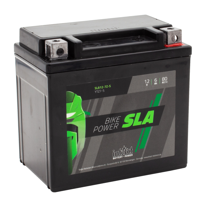 BATTERIE INTACT BIKE POWER SLA YTZ7 S