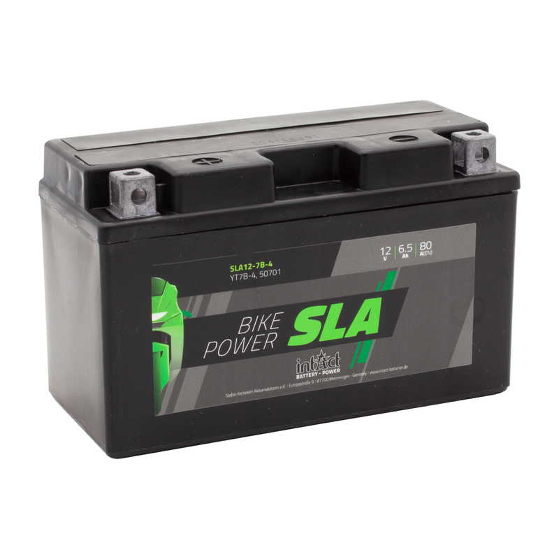 BATTERIE INTACT BIKE POWER SLA YT7B 4   50701