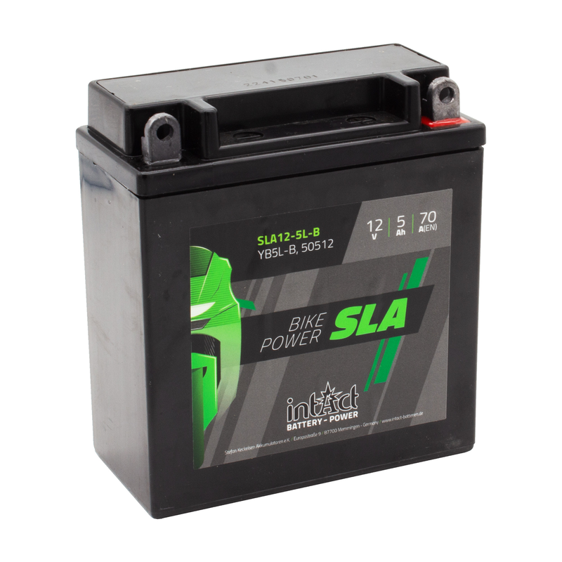 BATTERIE INTACT BIKE POWER SLA ISYB5 3   YB5L B   50512