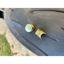 Bouchon de Valve PISTON GOLD (la paire)