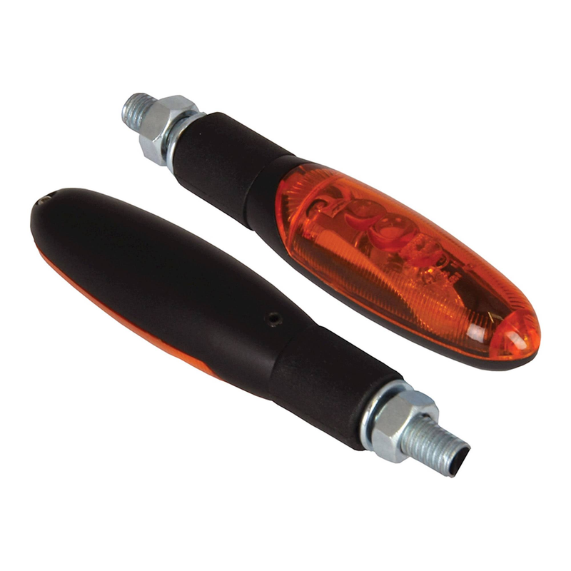 CLIGNOTANTS AMPOULE TORPEDO H21W 12V 21W ALLIAGE DE ZINC NOIR MARQUÉ E