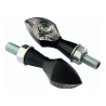 LED INDICATORS PAIR BLACK