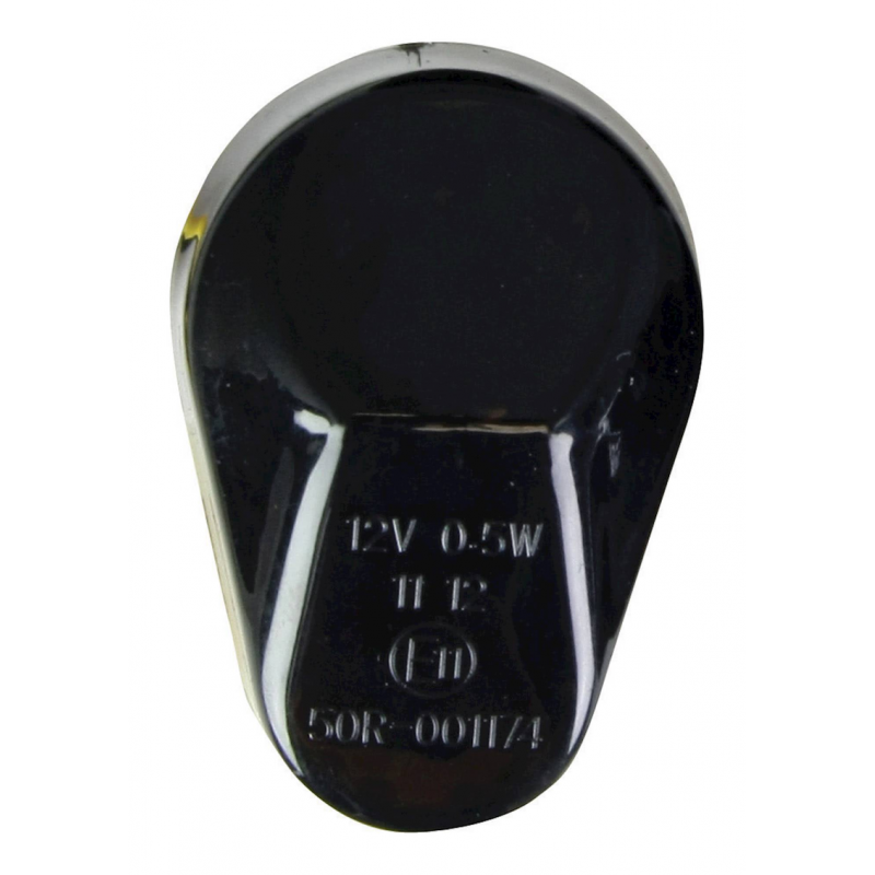LED FAIRING PLUG INDICATORS BLACK LENS KAWASAKI PAIR