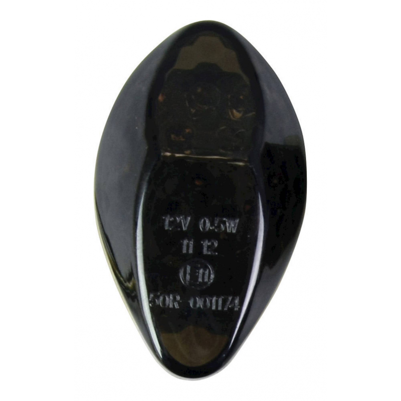 LED FAIRING-PLUG INDICATORS BLACK LENS HONDA PAIR