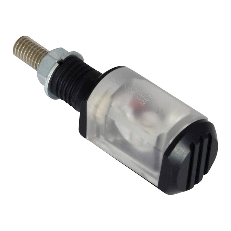 LED ICE INDICATORS PAIR BLACK HI POWER LED WITH INBUILT RESISTOR EMK