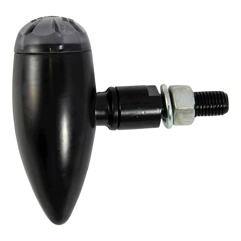 LED SPIRIT INDICATORS PAIR BLACK BODY BLACK LENS E MARKED