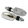 LED ORB INDICATORS CHROME EFFECT BODY