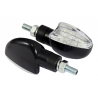 LED SPEAR INDICATORS SHORT STEM BLACK