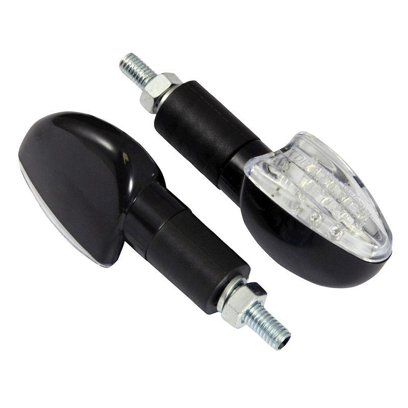 LED INDS LONG STEM SPEAR BLACK PAIR