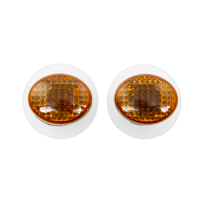 FAIRING INDICATORS MICRO SLIM OVAL TYPE SMOKED LENS