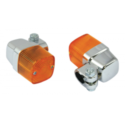 Paire de clignotants chrome...