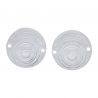 CACHES TRANSPARENTES DE RECHANGE  PAIRE  POUR BULLSEYE INDS