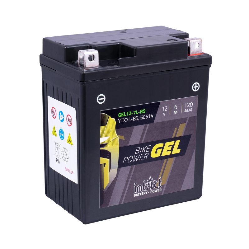 BATTERIE GEL INTACT BIKE POWER YTX7L BS   50614
