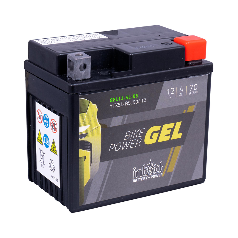 BATTERIE GEL INTACT BIKE POWER YTX5L BS   50412
