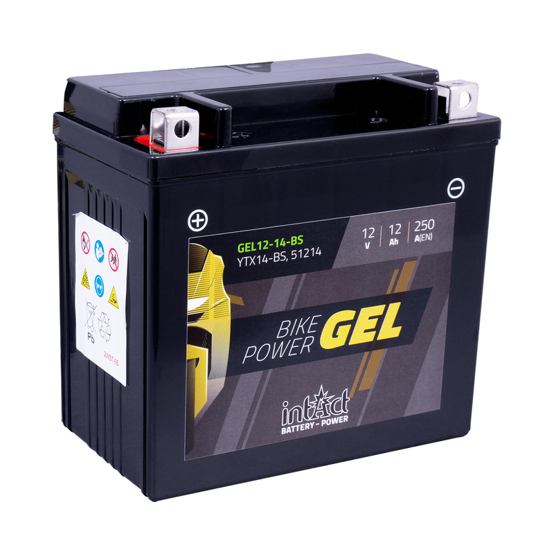 BATTERIE GEL INTACT BIKE POWER YTX14 BS   51214