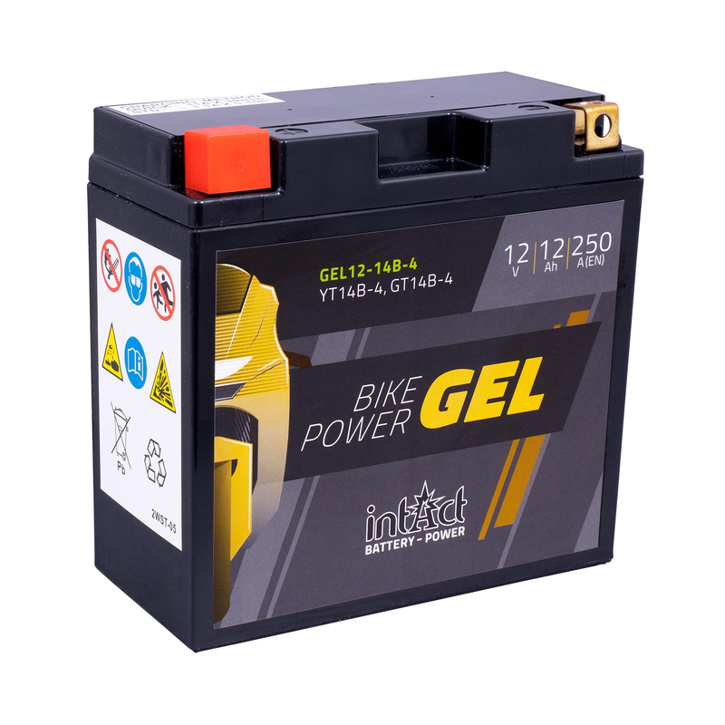 BATTERIE GEL BIKE POWER INTACT YT14B 4   GT14B 4