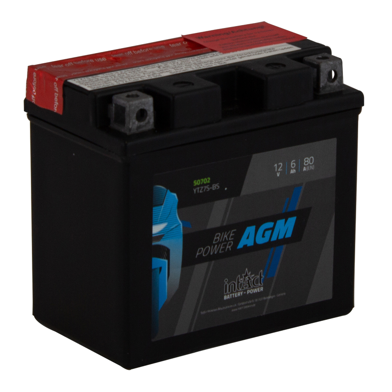 BATTERIE AGM INTACT BIKE POWER YTZ7S BS