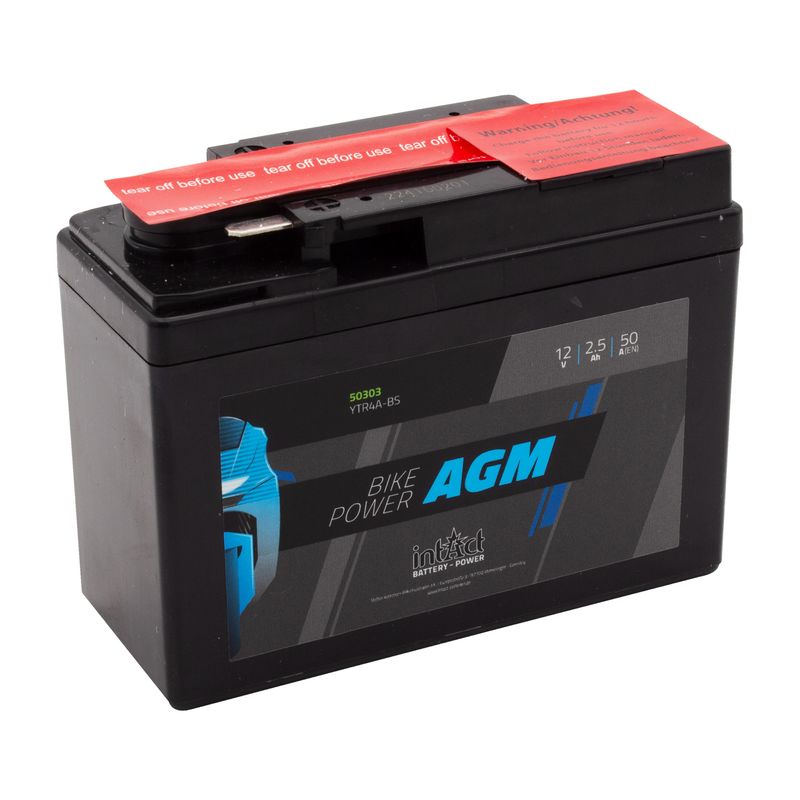 Intact Bike Power Agm Battery Ytr A Bs