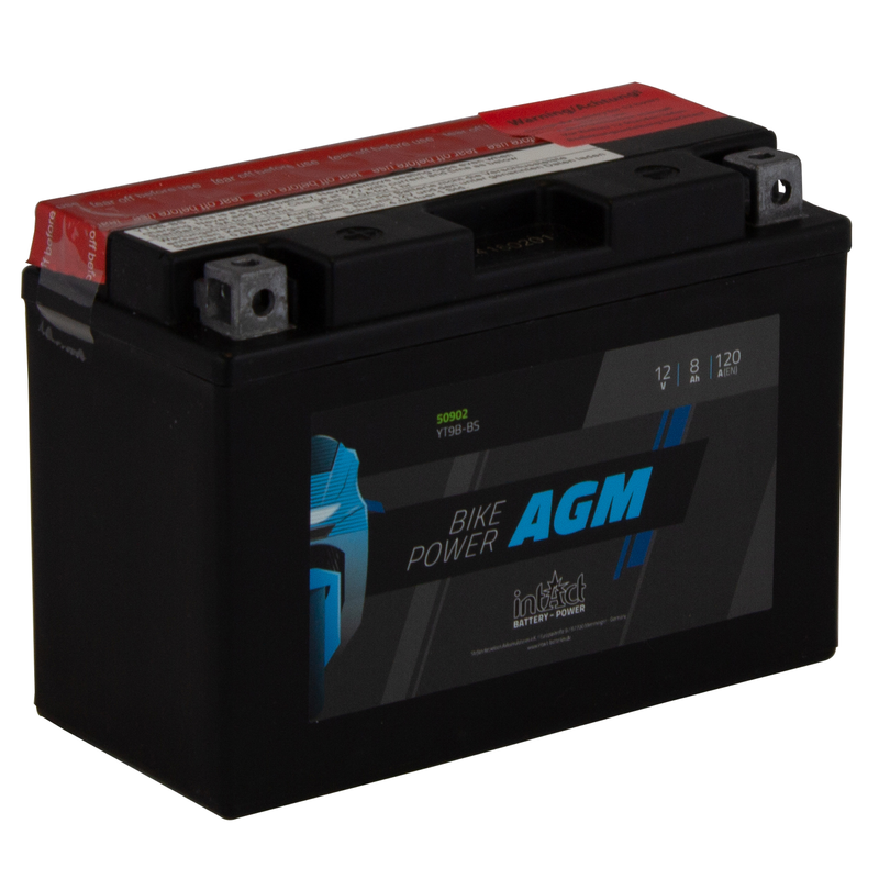 BATTERIE AGM INTACT BIKE POWER YT9B BS