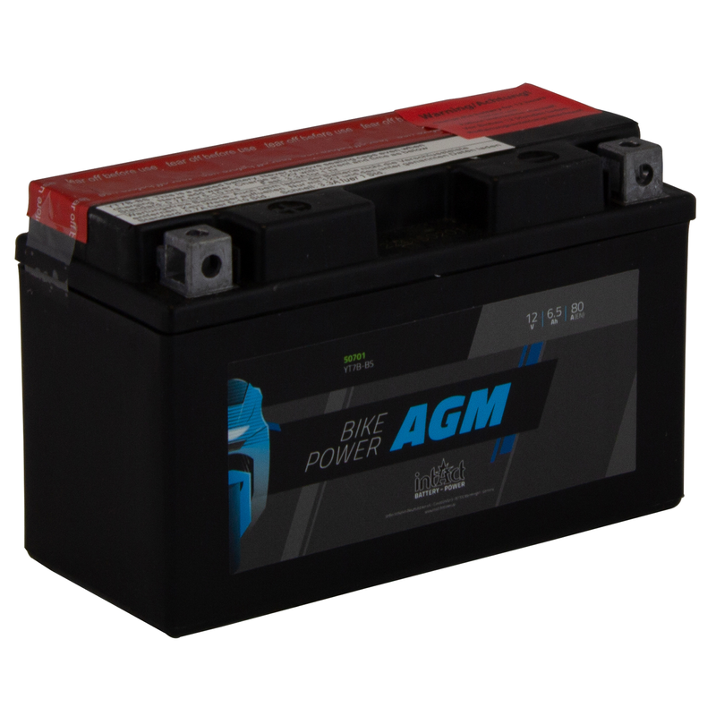 BATTERIE AGM INTACT BIKE POWER YT7B BS