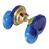 Klaxon double pack 12 V escargot bleu