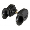Klaxon double pack 12 V escargot noir