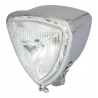 Phare universel TRIANGLE CHROME H6 12V35W