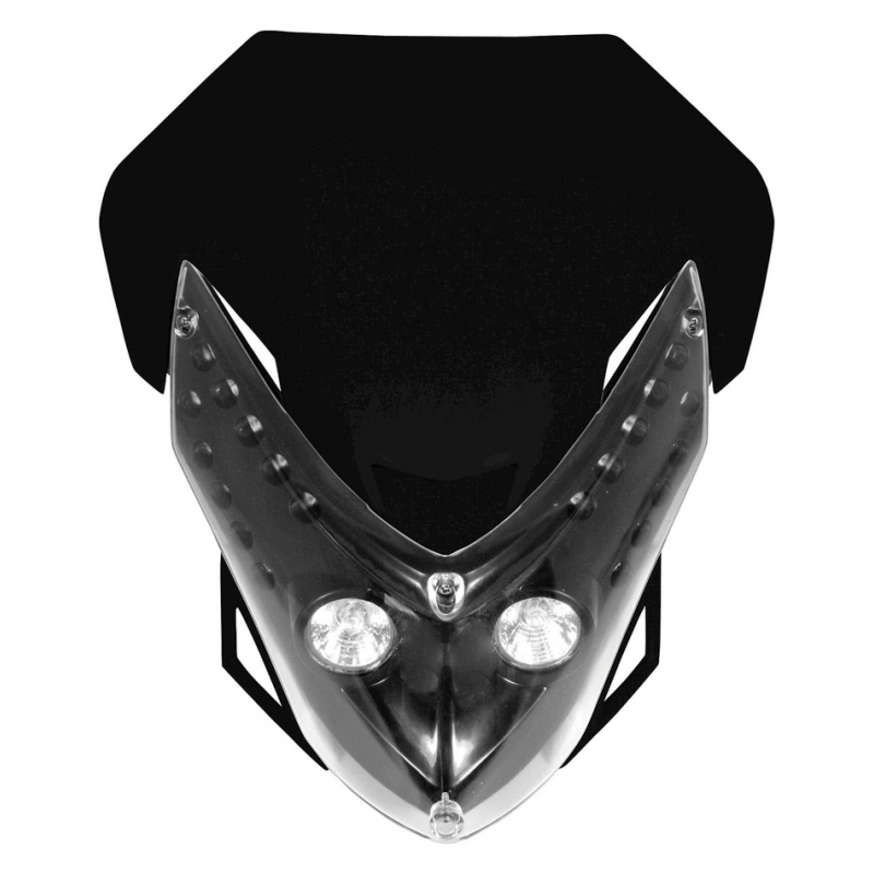 SPECTRE FAIRING HEADLIGHT BLACK