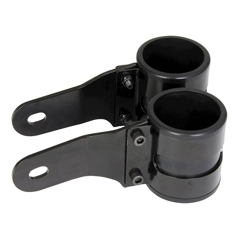 Patte de support de phare noir 50/53mm