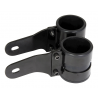 Patte de support de phare noir 50/53mm